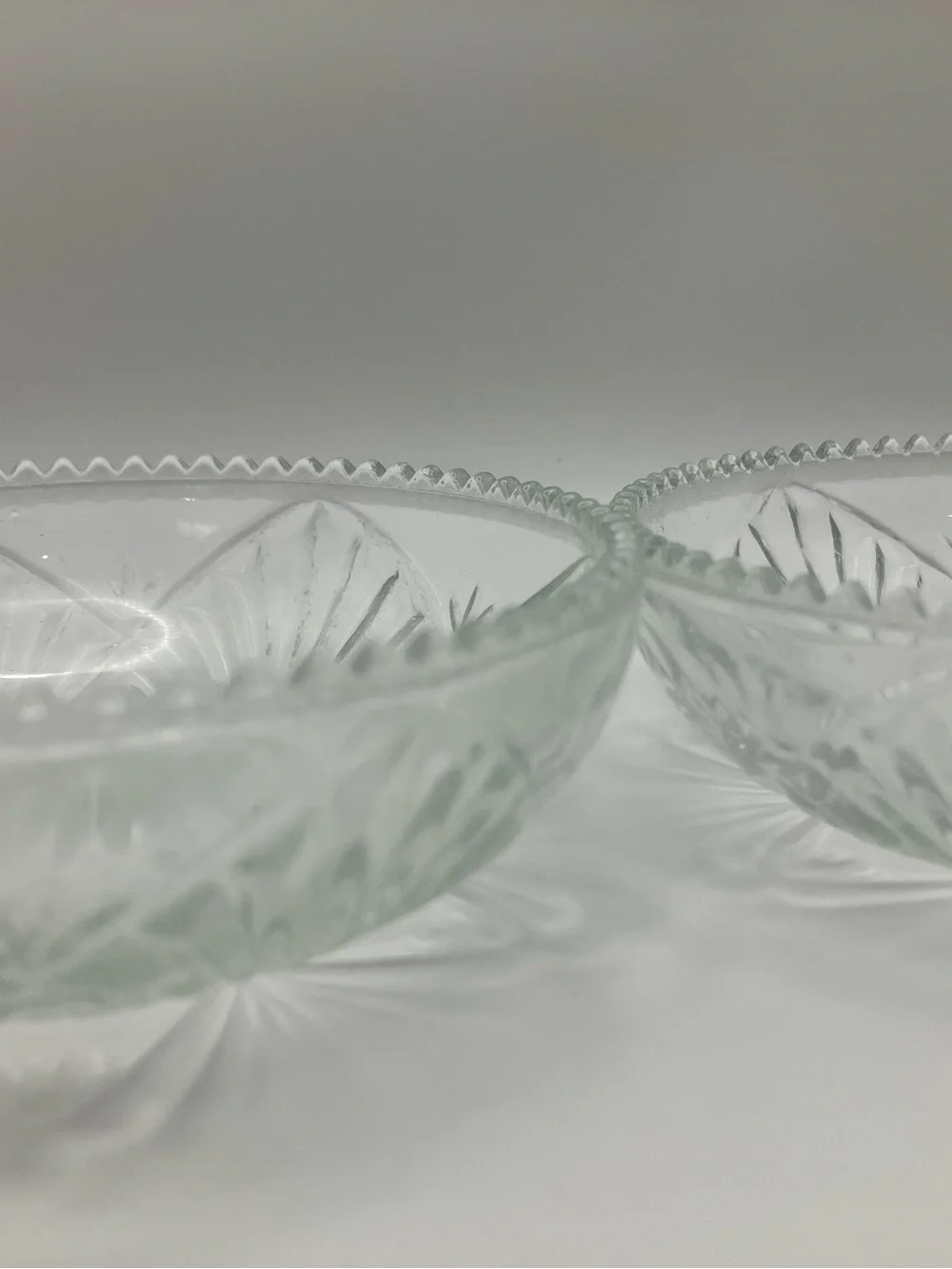 Crystal Glass Trinket Dish - Clear
